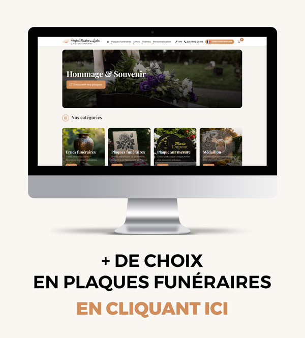 + De Choix en Plaques funéraires et céramiques