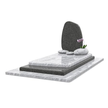 Monument funéraire 3 galets
