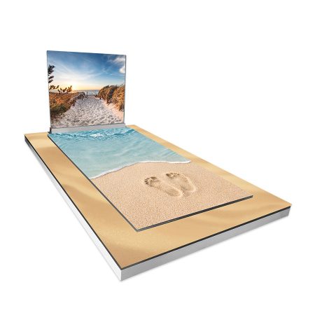 Monument funéraire plage